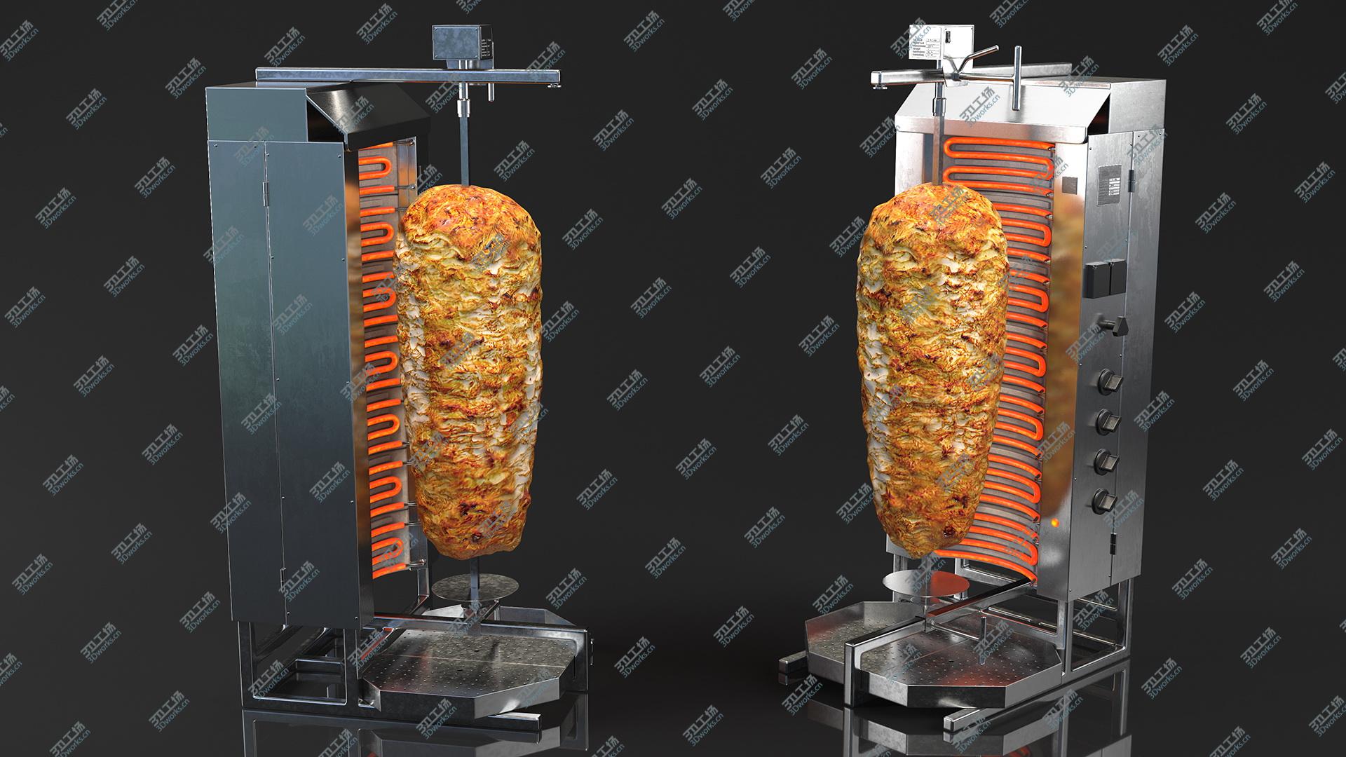 images/goods_img/2021040165/Vertical Rotisserie Grill with Doner Kebab model/5.jpg